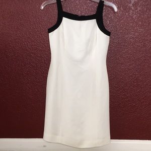 White and Black Dress